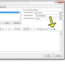 Click signature from the top panel, next to attach item. How To Edit A Signature In Outlook 2013 Live2tech