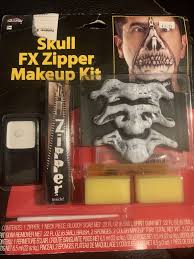 halloween skull fx zipper makeup kit