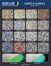 decorative flooring chips flakes