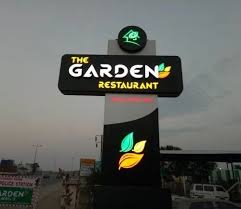 Acp Restaurant Led Sign Board For