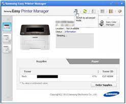 samsung laser printers how to reset
