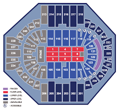 seating maps xl center