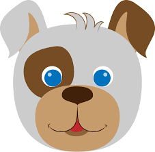 dog face clipart free