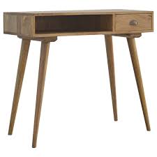 Enjoy free shipping on most stuff, even big stuff. Solid Wood Writing Desk With Open Slot Manoi Desks