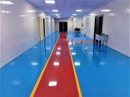 chemical resist epoxy floor coating at