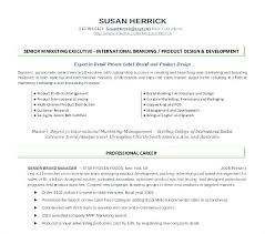 Marketing Executive Resume Samples Manager Sample Examples