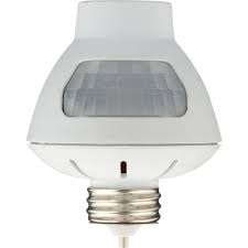 Westek Indoor Motion Sensing Light Control White Mlc162bc The Home Depot