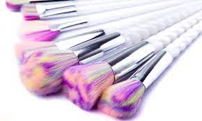 unicorn make up brushes groupon