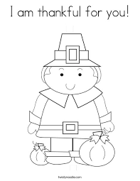 We have three versions of this printable page so that all ages can think about and record the things they are thankful for. I Am Thankful For You Coloring Page Twisty Noodle