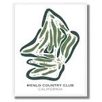Get Printed Menlo Country Club, California - Golf Course Prints