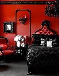 If you're into bold schemes, you might want to try the red and black combination for your living room. Pin On Gimme Shelter