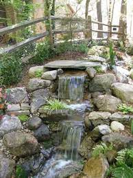 Green Stone Artificial Garden Waterfall
