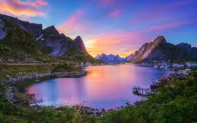 norway lofoten archipelago village