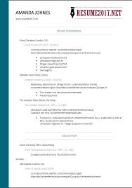 Latest Resume Format Templates In Word Cover Letter Free