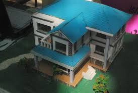 Scale Model House Free Stock Photo