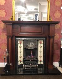 Viscount Wooden Fireplace Ex Display