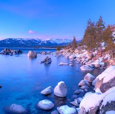 lake tahoe in the winter