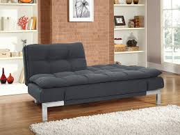 Serta Boca Convertible Sofa In Charcoal