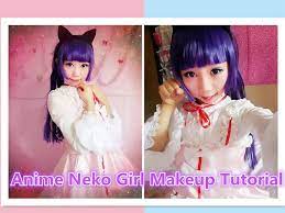 anime neko makeup tutorial