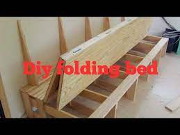 Diy How To Make A Folding Bed You