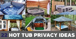 22 Hot Tub Privacy Ideas For Every Budget