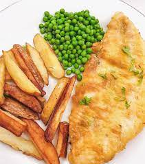 pan fried fish fillets with a light