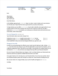 Accountant Letter To Client Under Fontanacountryinn Com