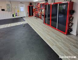 swisstrax garage floor tiles the top