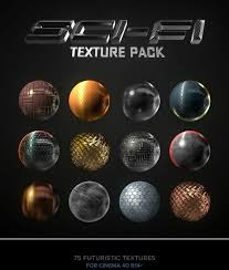 free sci fi texture pack for cinema 4d