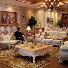 luxurious leather sofa set