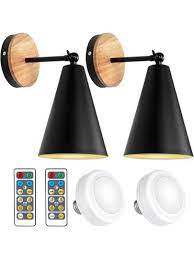 2 Pack Battery Operated Wall Lights