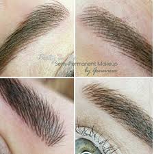 hair stroke eyebrows and eyebrow tattooing