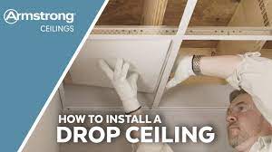 drop ceiling vs drywall ceiling