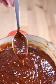 sweet and tangy bbq sauce with video