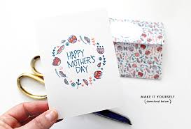 Diy Printable Mothers Day Card Envelope Evie Barrow
