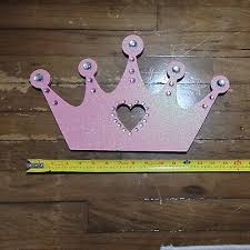 Pink Crown Bedroom Wall Decoration