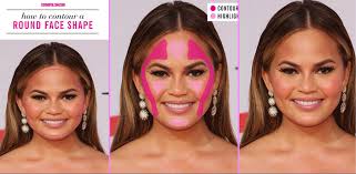 For example, in the diagram, you can see that under the cheekbones, in the upper corners of your forehead, along the jawline, and even the chin area are good spots to apply contour. How To S Wiki 88 How To Contour Round Face