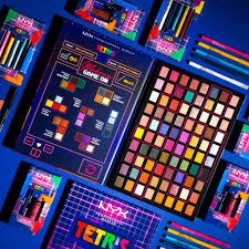 nyx cosmetics tetris collection limited