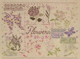 Details About Cross Stitch Chart Pattern Dmc Coloris Flowers 15276