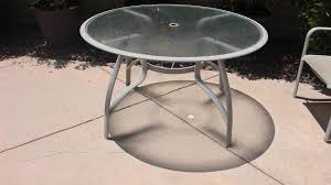 Large Round Patio Table Farm Garden