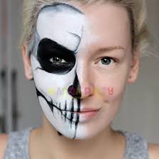 Buy Black Face Paint For Theme Party Makeup