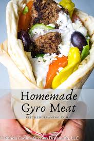 homemade gyro meat kitchen dreaming