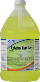 chlorine sanitizer food contact
