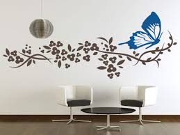 Erfly Blossom Branch Nature Wall