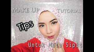 makeup tutorial tips untuk mata sipit