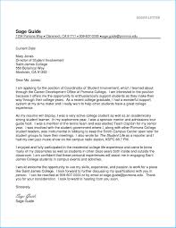 Popular Cover Letter For College Student As Writing A Cover