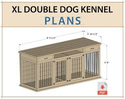 Double Dog Kennel Extra Large Dog Crate