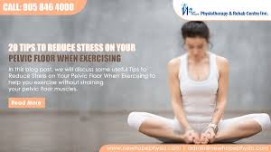 reduce stress on your pelvic floor