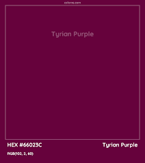 Tyrian Purple Color Meaning Codes