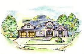 Plan 86843 European Style With 8 Bed